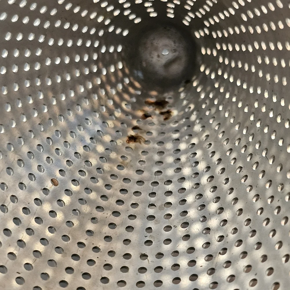 Vintage '50s Wear Ever No. 8 aluminum conical canning sieve